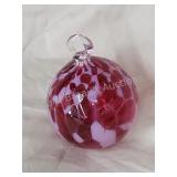 Vintage hand blown glass ornament Vintage hand blown glass ornament