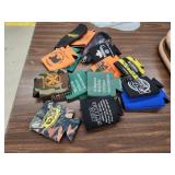 Assorted neoprene bottle and can koozies Assorted neoprene bottle and can koozies