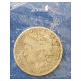1896-0 Morgan silver dollar 1896-0 Morgan silver dollar