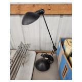Black adjustable desk lamp Black adjustable desk lamp