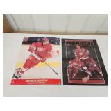 Two Detroit Red Wings collector posters Two Detroit Red Wings collector posters