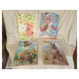 Vintage Huggies cardboard jigsaw puzzles and Vintage Huggies cardboard jigsaw puzzles and