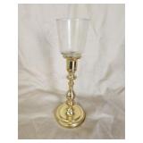 Vintage Baldwin polished brass candlestick holder Vintage Baldwin polished brass candlestick holder