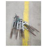 3 galvanized mole traps 3 galvanized mole traps