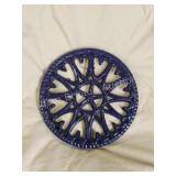 Decorative porcelain enameled cast iron 7-in Decorative porcelain enameled cast iron 7-in