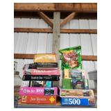 Assorted jigsaw puzzles Assorted jigsaw puzzles