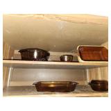 5 pieces vintage Anchor Hocking visionware dishes