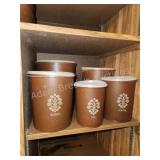 5 -pc vintage Tupperware canister set