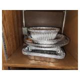 Assorted new aluminum bake pans