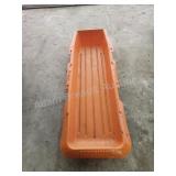 Vintage Paris Expedition plastic 5 ft snow sled