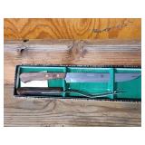 Barlow stainless steel knife and fork set