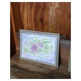 6 vintage oil and watercolor paintings