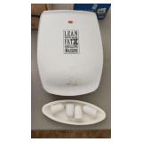 George Foreman Lean Mean Fat grilling machine