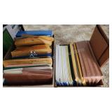 3 boxes offices supplies, file folders, legal