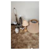Misc lamps and lamp shades