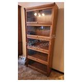 Oak lawyers bookcase
