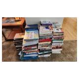 Large assortment books, various authors and genres