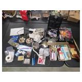 Miscellaneous sewing thread and supplies