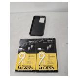 6 Galaxy s22 tempered glass screen protectors and