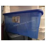 Holiday housewares 124 quart blue Clearview