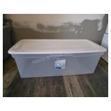 Sterilite 90 quart Clearview storage tote