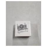 Department 56 Village candy cane bench