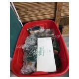 Holiday storage 40 gallon storage tote with