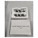 Department 56 Village wrought iron fence set of