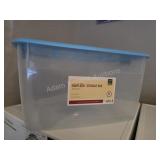 Homz 68 quart Clearview snaplock storage tote