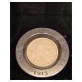 1970's Avon The First Buffalo Nickel 1913 pewter
