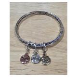 Lord's Prayer Bangle with Inspirational
