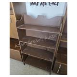 Vintage Custom built solid wood painted 4-tier