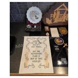 Assorted religious decor - Handcrafted Wooden