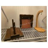 Miscellaneous wooden kitchenwares