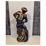 Mid-Century Modern Gold & Black Matador. A
