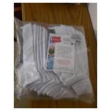 12 prs NEW Hanes 6-12 men's ankle socks, 47%