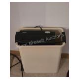 WM680S waste basket adjustable paper shredder