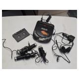 RCA Portable CD Player with Car Kit and