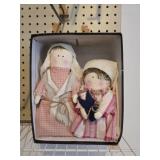 Primitive Style Fabric Holy Family Nativity