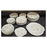 Large Set of Vintage Royal China Star Glow