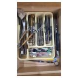 Kitchen drawer cleanout #4 - knives, utensils, etc