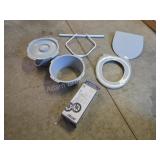 New Guardian Portable commode kit and drive 5-in