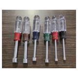 Vintage Craftsman 6 Piece Nut Driver Set Color