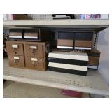 Large assortment vintage cassette tape storage