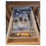 Kitchen drawer clean out - silverware and