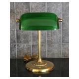 Iconic Banker's Lamp (also known as an Emeralite