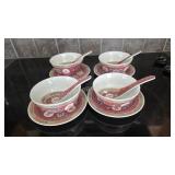 Chinese Porcelain 'Double Happiness' Soup/Rice
