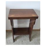 Vintage telephone stand or a sheet music/book
