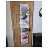 Double-sided hanging plastic over the door