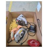 Box light assorted power tools